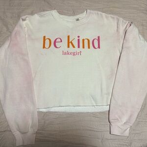 Pink 'Be Kind' Sweatshirt
